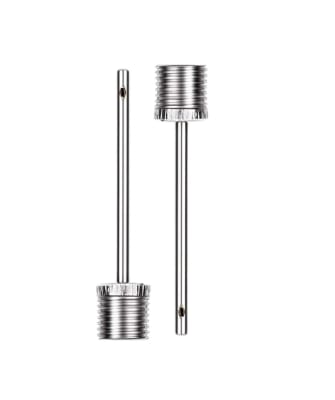 AGUJA INFLADOR PELOTA METALICA CROMADA