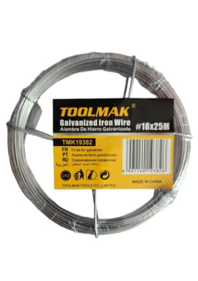 ALAMBRE GALVANIZADO N°18 25 METROS