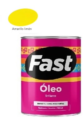 OLEO BRILLANTE AMARILLO LIMON GALON FAST