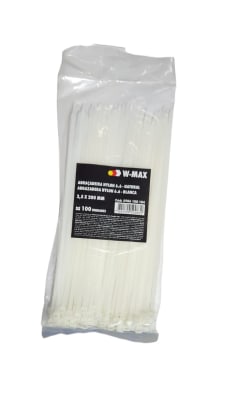 AMARRA PLASTICA BLANCA 3.5X200MM NATURAL WURTH