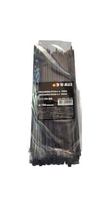AMARRAS PLASTICAS NEGRAS 3.5X200 WURTH