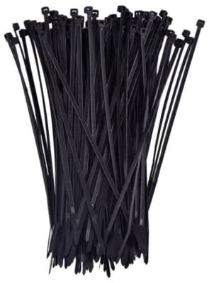 AMARRAS PLASTICAS NEGRAS 4.8X360MM WURTH