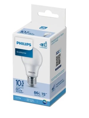 AMPOLLETA LED E27EH LUZ FRIA 10.5W PHILIPS IPBE