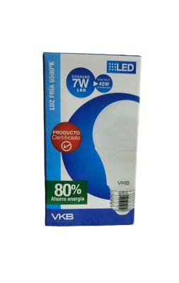 AMPOLLETA LED 7W VKB E-14 6500K