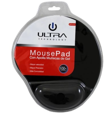 PAD MOUSE GEL APOYA MUÑECA ULTRA 29UPM-00100