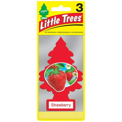 AROMATIZANTE LITTLE TREES AROMA STRAWBERRY
