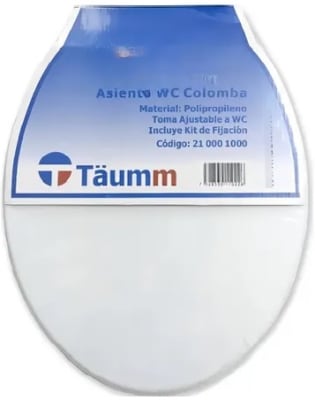 ASIENTO WC COLOMBA TAUMM