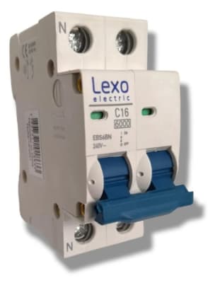 AUTOMATICO BIPOLAR 2X16A CURVA C 6K