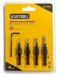 BROCA PILOTO AVELLANADORA 4 PCS #6 #8 #10 #12 UYUSTOOLS