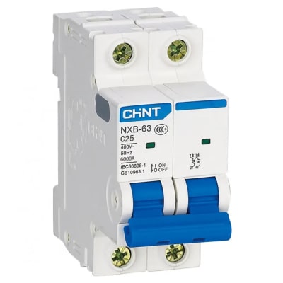 AUTOMATICO BIPOLAR 2x25A 6ka CURVA C