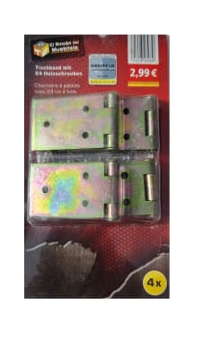 BISAGRA TIPO ALA 32X101MM CUADRADA