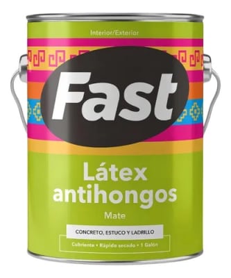 LATEX AL AGUA GALON FAST BLANCO