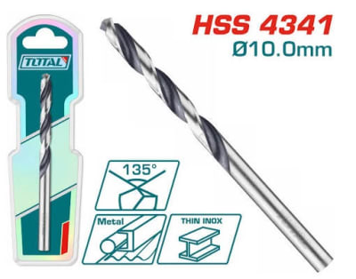 BROCA METAL HSS 10MM TAC1201004 TOTAL