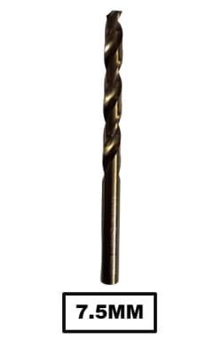 BROCA COBALTO 7.5MM HSCO WURTH