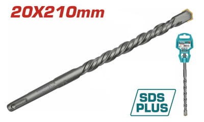 BROCA CONCRETO SDS 20X210MM TAC312002 TOTAL