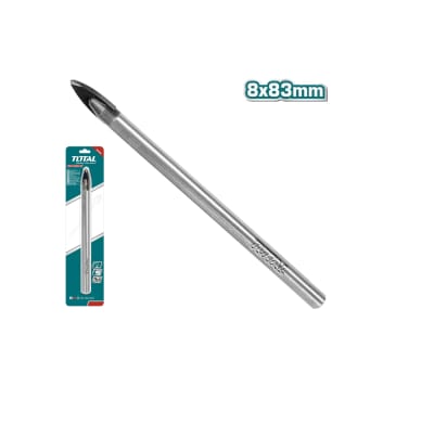 BROCA PUNTA FLECHA BROCA DE BALDOSAS Y VIDRIO 8X83MM TACG100812