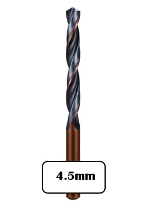 BROCA METAL HSS 4.5MM ALPEN