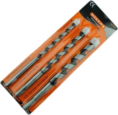 BROCA MADERA SET 3 PIEZAS BROCA ESPIRAL MAKAWA MK-0662