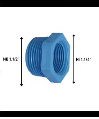 BUSHING PVC 1-1/2X 1-1/4 HOFFENS
