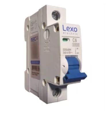 AUTOMATICO INTERRUPTOR MONOFASICO 6A LEXO
