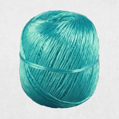 CAÑAMO PLASTICO OVILLO VERDE 10X100GR