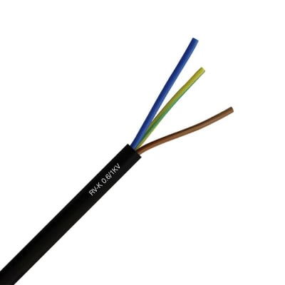 CABLE ARTEFACTO 3X1 MM RV-K BLANCO