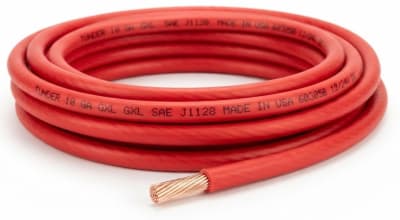 CABLE AUTO ELECTRICO 10AGW ROJO 0.24X58X4.7MM TUNDER 603058
