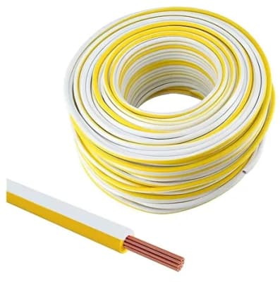CABLE PARALELO 200MM RSC3M AMARILLO BLANCO 603003