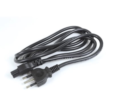 CABLE DE PODER TOMA TIPO TREBOL 1.5MTS