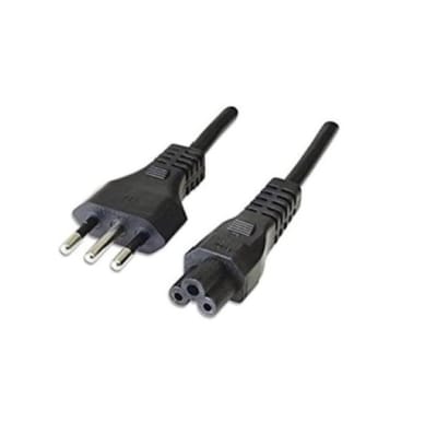 CABLE DE PODER TOMA TIPO TREBOL 1.5MTS