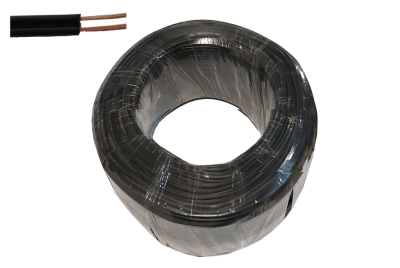 CABLE PARALELO NEGRO 2X20MM