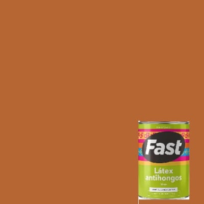 LATEX AL AGUA GALON CACAO FAST TRICOLOR
