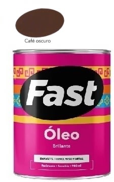 OLEO BRILLANTE CAFE OSCURO 900ML FAST