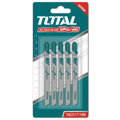 SET REPUESTO HOJA SIERRA CALADORA 50MM 5PCS TOTAL TJSBT118B