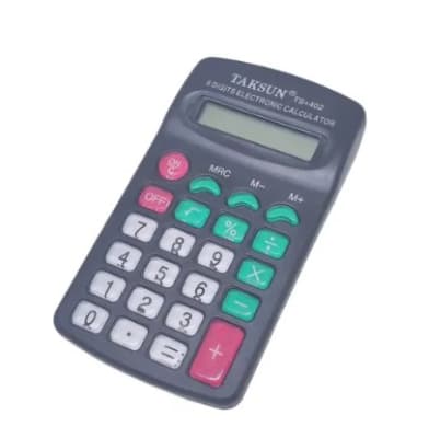 CALCULADORA DE BOLSILLO 