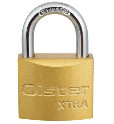 CANDADO OISTER XTRA 50MM FIERRO BRONCEADO