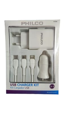 CARGADOR CELULAR PHILCO 