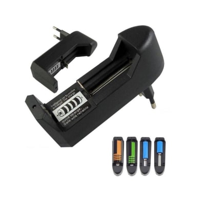 CARGADOR BATERIA LITIO ION SIMI 18650 MAH