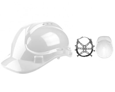CASCO SEGURIDAD BLANCO CON AJUSTADOR ST TSP2602