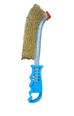 ESCOBILLA ACERO ECO MANGO PLASTICO FIXTEC 250MM