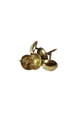 CLAVO TAPICERO CHINCHE DORADO LISO UNITARIO