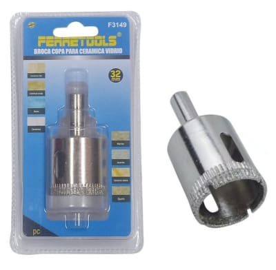 SIERRA COPA VIDRIO Y CERAMICA 32MM  F3149 FERRETOOLS