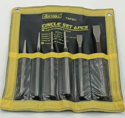 CINCEL MANUAL JUEGO PUNTO METALICO6 PCS UYUSTOOLS