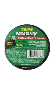 CINTA AISLANTE PEGATANKE TAPE 3/4X18MTS