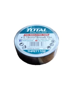 CINTA AISLANTE 0.19mmx18mmx9.15mts TOTAL