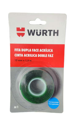 CINTA DOBLE CONTACTO 12MMC1.5MTS WURTH