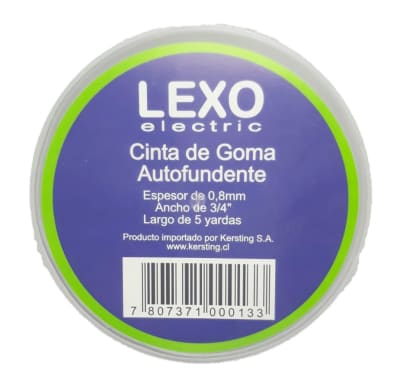 CINTA GOMA AUTOFUNDENTE 0.8X19MM 5MTS