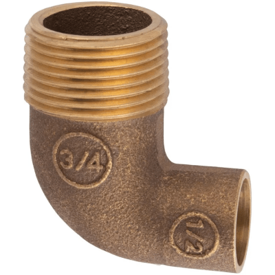 CODO BRONCE SO 1/2 HE 3/4 TAUMM