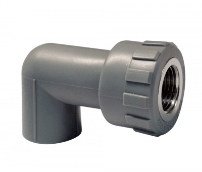 FITTING PPR GRIS CODO LARGO 20-1/2 HI METALICO