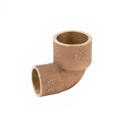 CODO BRONCE REDUCCION 1/2 - 3/8 SOLDAR